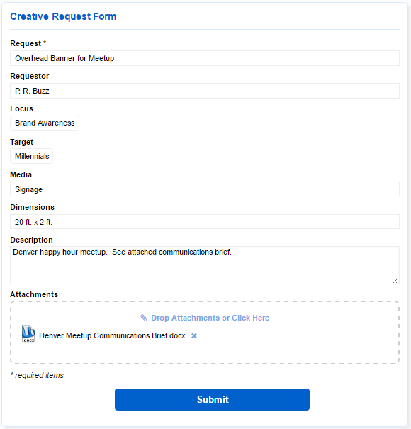 marketing process management software - cross functional